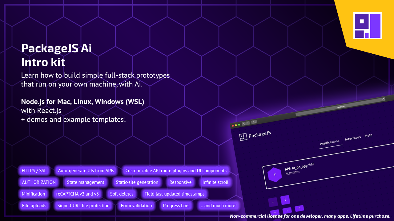 PackageJS Ai Intro kit