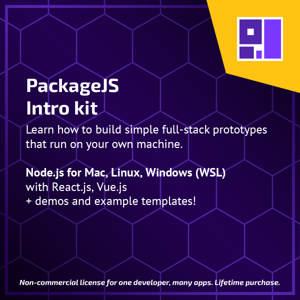 PackageJS Intro kit