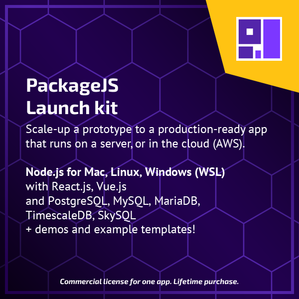 PackageJS Launch kit