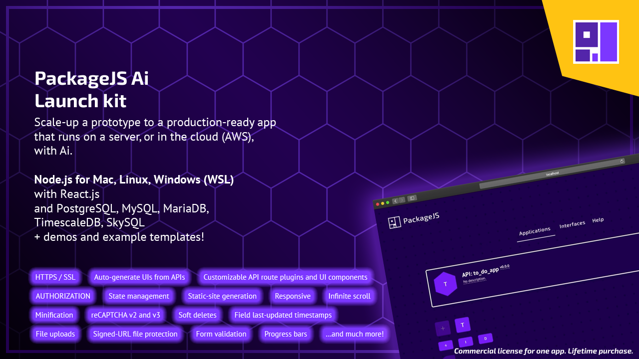 PackageJS Ai Launch kit